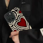 Romantic Hearts Mobile Phone Case or iPhone