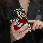Romantic Hearts Mobile Phone Case or iPhone