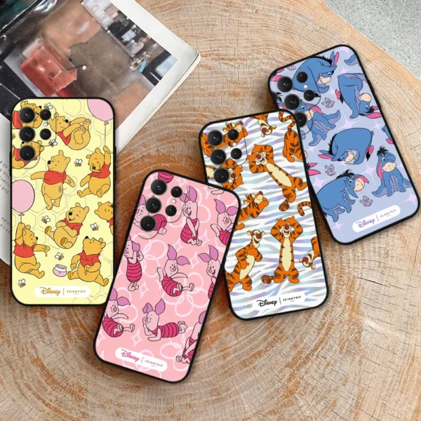 Disney Winnie The Pooh Piglet Tigger Phone Case For Samsung Galaxy