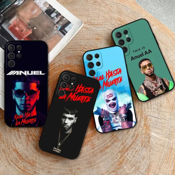 Anuel AA Real Hasta La Muerte Phone Case For Samsung Galaxy