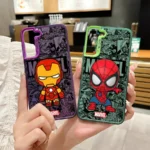 Marvel Ironman Spiderman Phone case for Samsung Galaxy