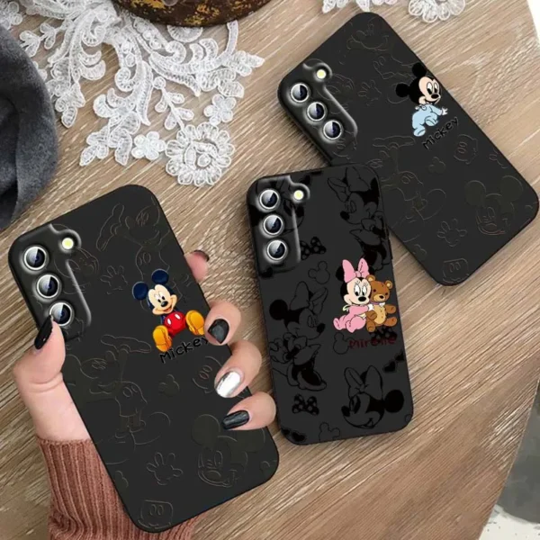 Cute Mickey Minnie Donald Duck For Samsung Galaxy