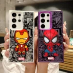 Marvel Ironman Spiderman Phone case for Samsung Galaxy
