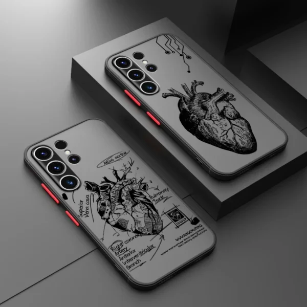 Creative Cardiovascular Model Heart Phone case for Samsung Galaxy