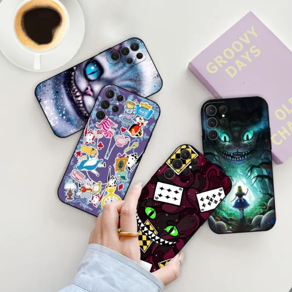 Disney Cheshire Cat Alice in Wonderland Case For Samsung Galaxy